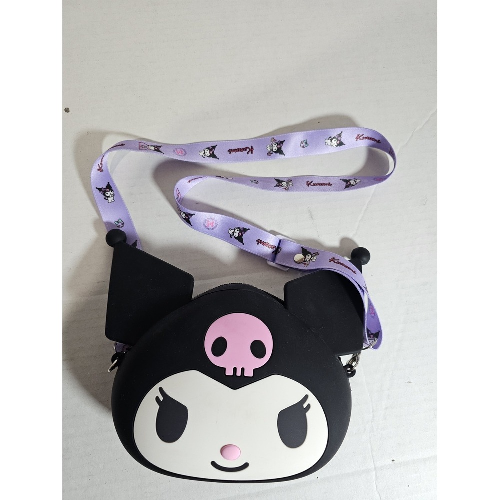 Kuromi Hello Kitty Purse Crossbody Bag Tote Durable Silicone Medium Sanrio Nice